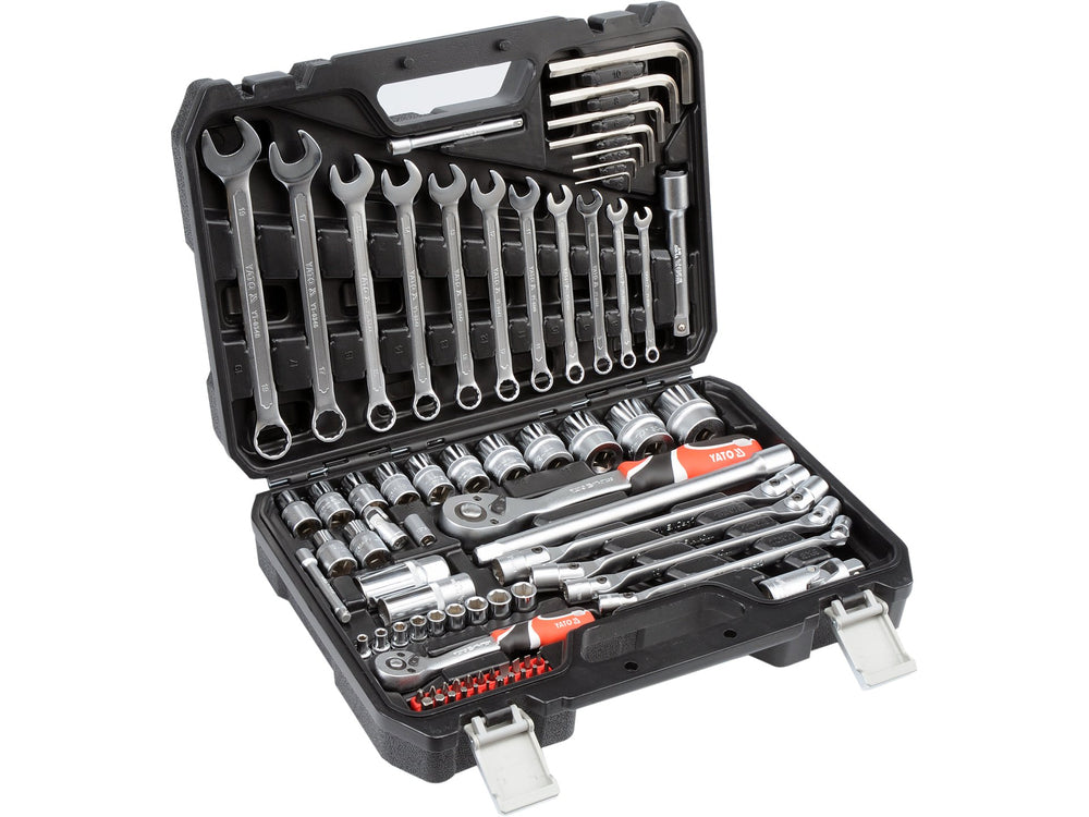 SET DE SCULE 1/4'' SI 1/2'', 77 PIESE