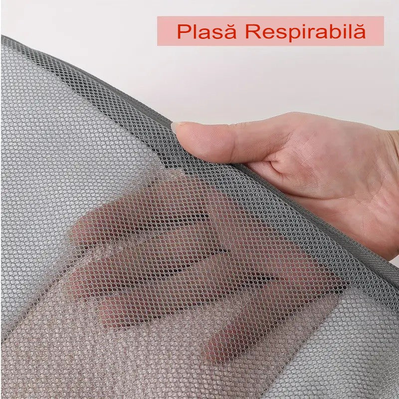 Set 3 Genti de Calatorie AngelBear cu sigilii, Pentru Depozitare, Compresibile, 3 Dimensiuni, Mic, Mediu, Mare, Impermeabile, Fermoar Dublu, Roz