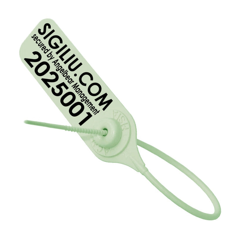Sigiliu de plastic rapic cu insertie