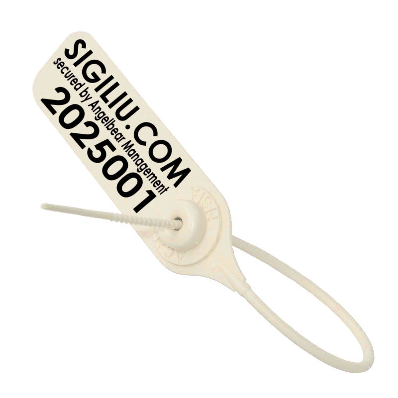 Sigiliu de plastic rapic cu insertie