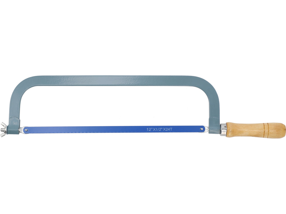 FIERĂSTRĂU CU CADRU METALIC 300MM, MÂNER DIN LEMN