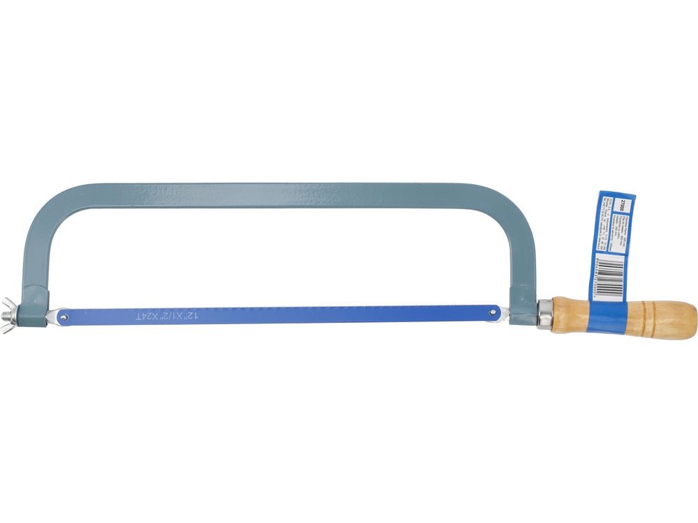 FIERĂSTRĂU CU CADRU METALIC 300MM, MÂNER DIN LEMN