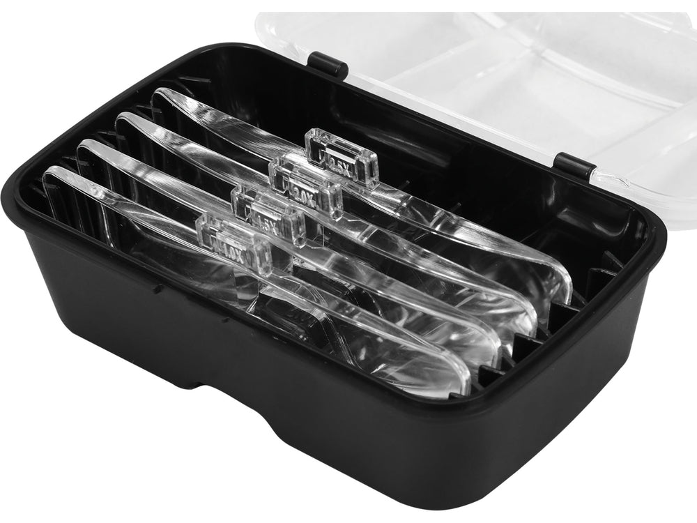 LENTILE CU ILUMINARE, SUPORT CAP, ZOOM X1, X1.5, X2,