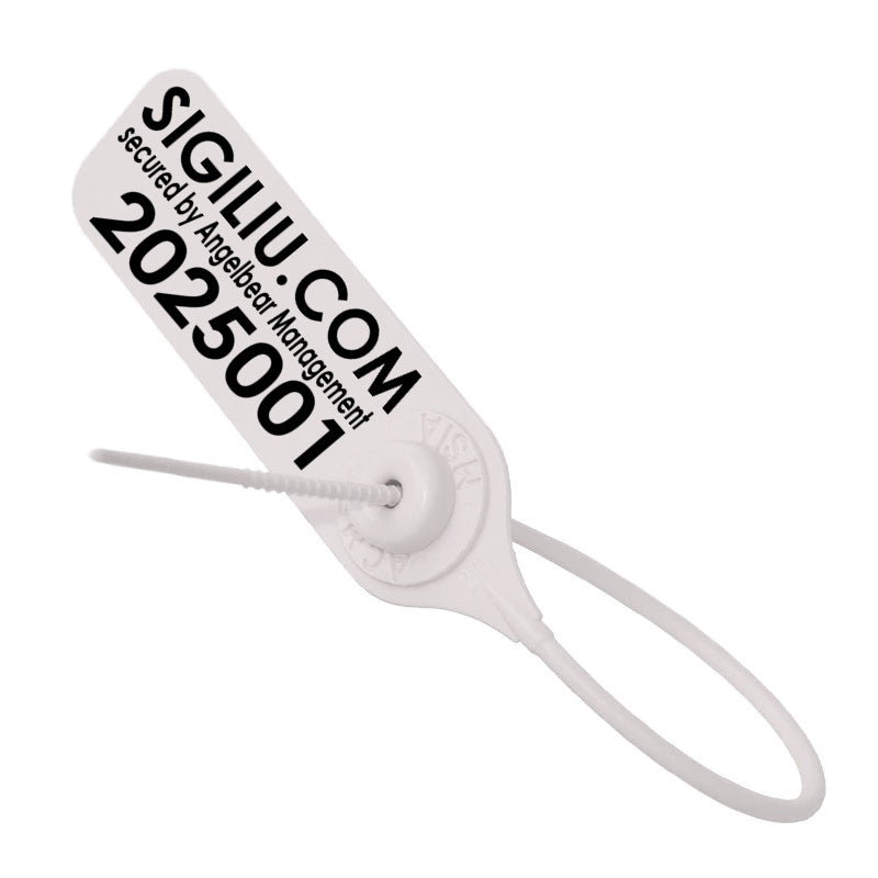 Set 100 bucati sigiliu de plastic rapid cu insertie 20 CM