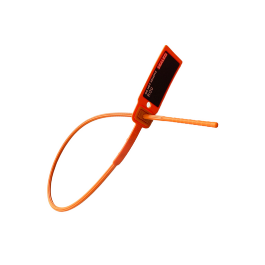 Sigiliu de plastic universal XL personalizabil lungime utila 36 cm 100 bucati